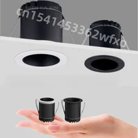 Dimmable Anti-glare Mini LED Downlight Spotlights 3W5W7W10W12W15W Recessed ultra-thin COB Sky Flower Lamp Cabinet Home Lighting - Image 2