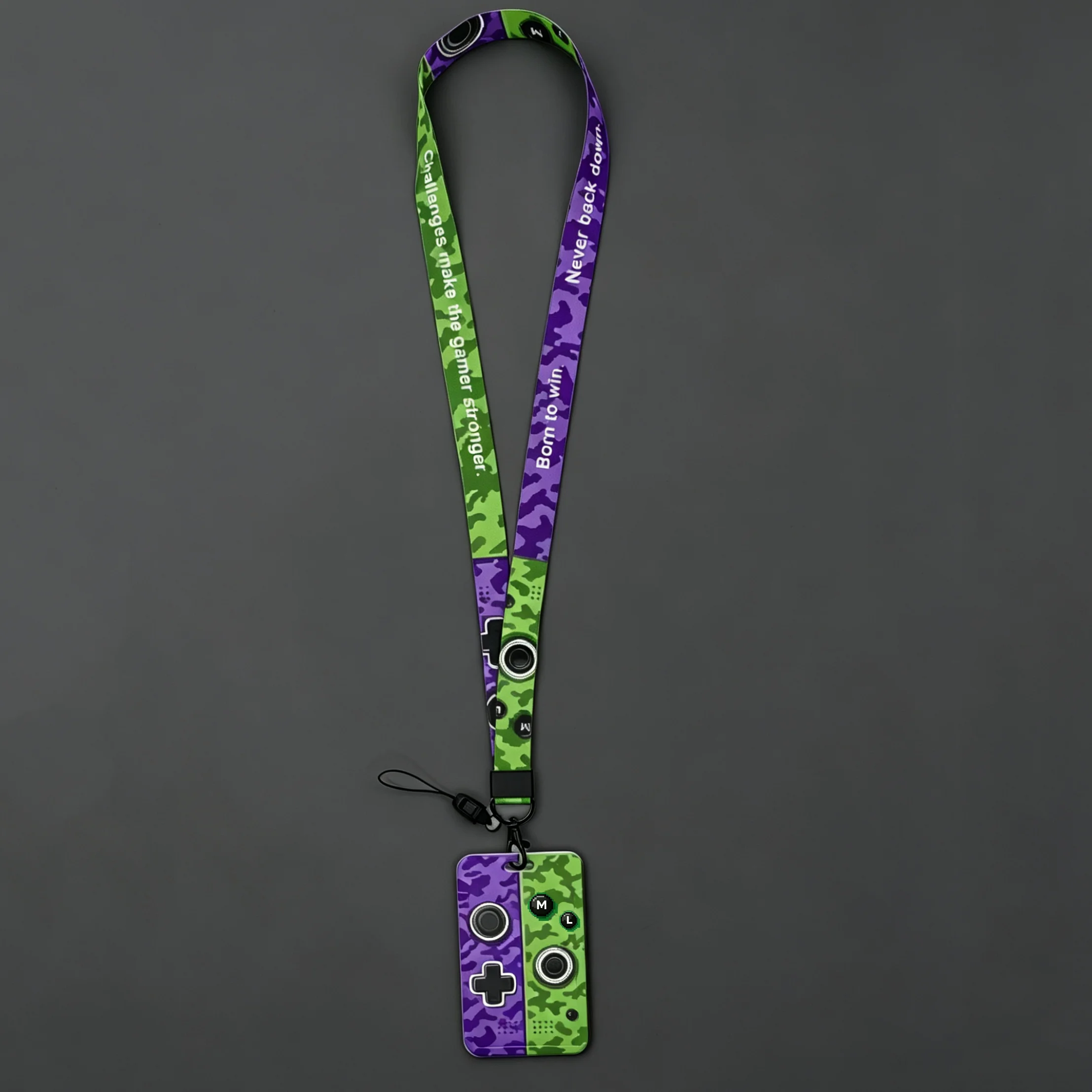 Elite Gamer Lanyard with Secure ID and Card Holder