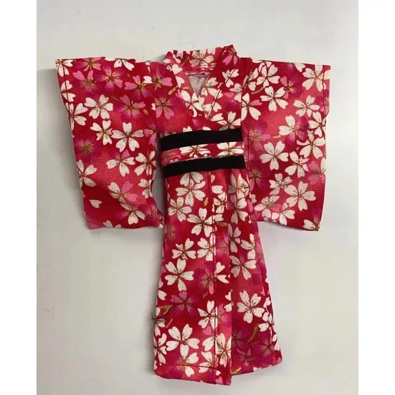 STORM TOYS Japanisches Kimono-Kleidungsmodell im Maßstab 1:12 mit Druckdesign für 6-Zoll-Spielzeugfiguren und Puppenkörper – Detail 4
