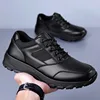 New Platform Cow Leather Casual Sneakers for Men Designer Autumn Winter Cotton Black Outdoor Men's Sports Shoes Zapatos Hombre 2