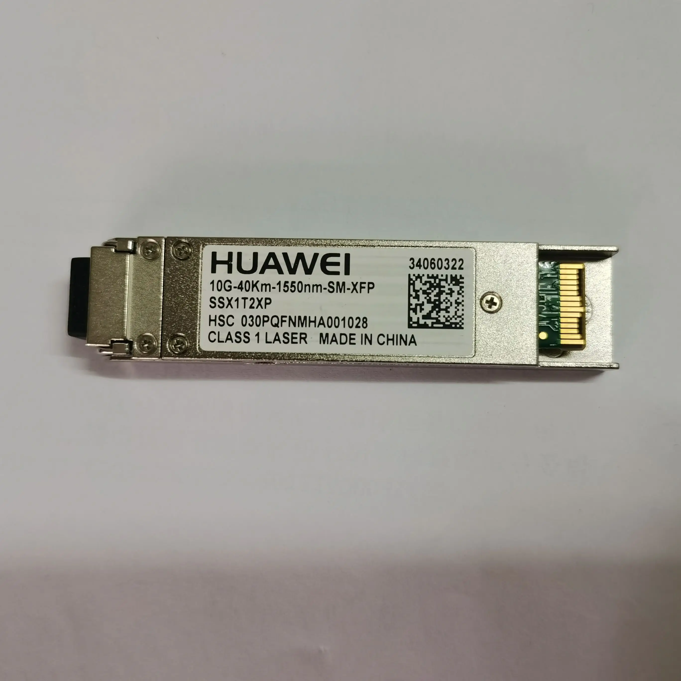 

Hua wei Optical Transceiver, 10G, 40KM, 80km, 10G-1550NM-40KM-SM-XFP ,LC, Single Mode, 40km, 80km, New