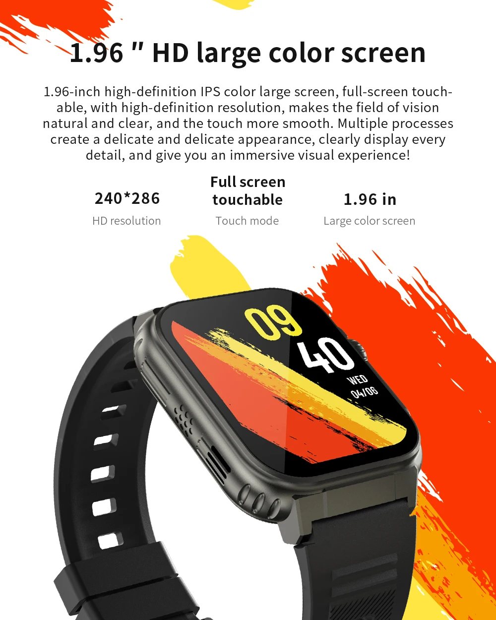 IP68    ڵ  ƮϽ ƮĿ Ʈ ð   Smartwatch