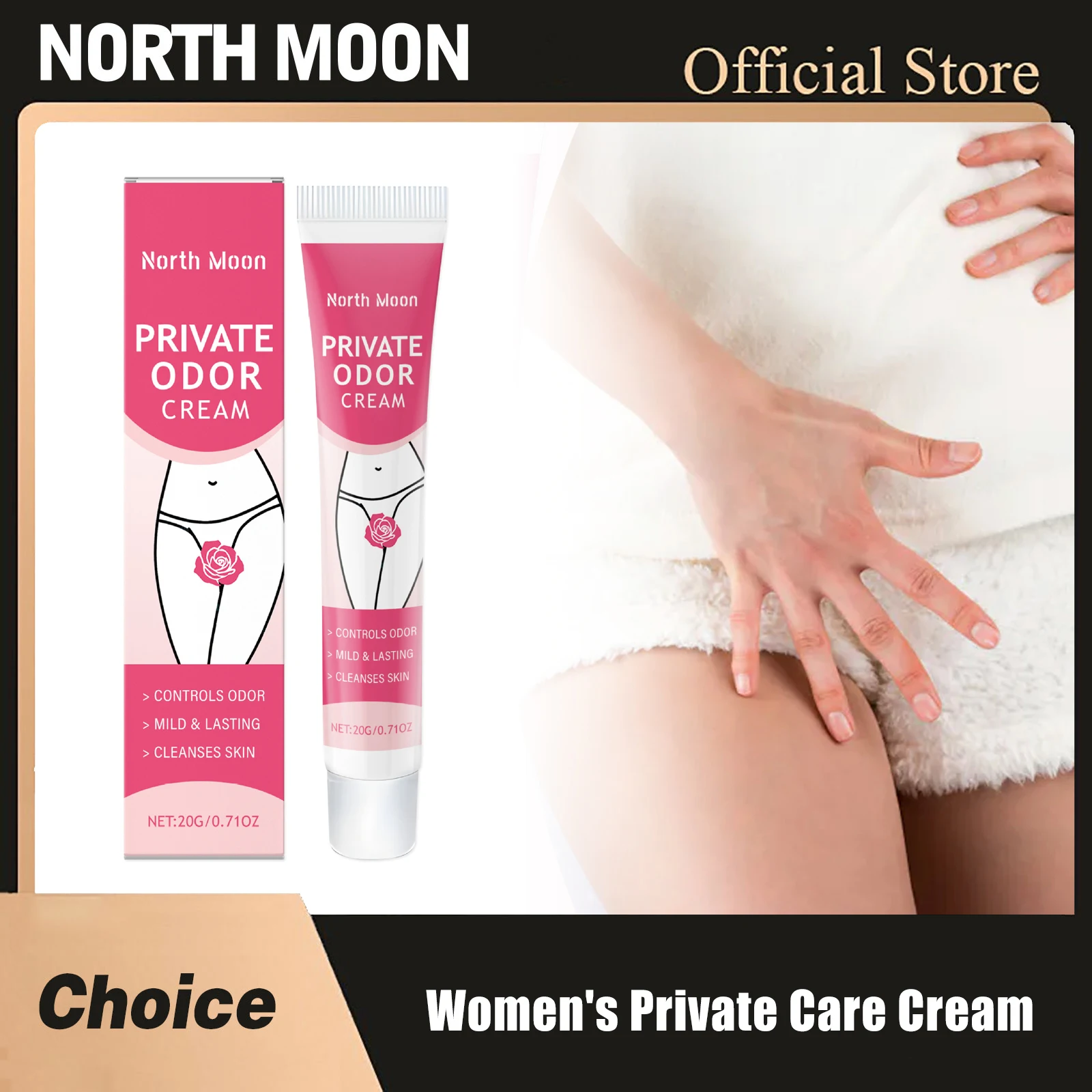 Crema per la cura privata delle donne Odori detergenti Migliora l'illuminazione Idratazione in profondità Mantieni rassodare le creme rassodanti per la vagina 2