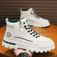 Ankle Boots Offer Military Man Tactical Boots Mens Shooes Men's Winter Shoes Safety Work Shoes Men Motorcycle Boot Snow High