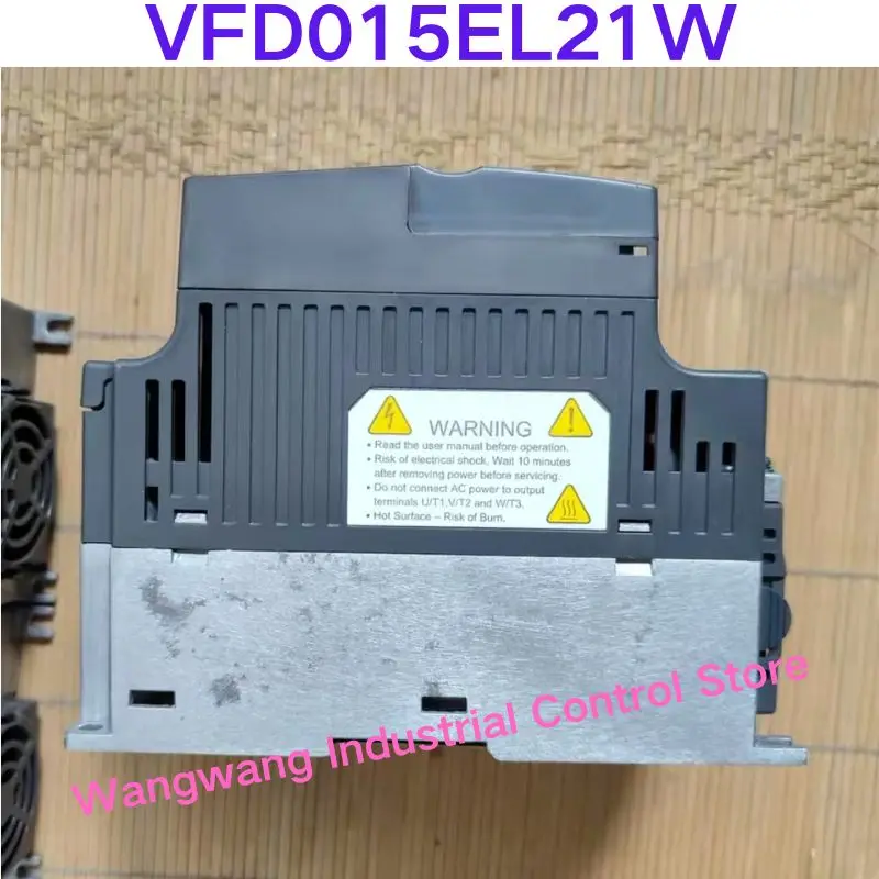 중고 테스트 OK, 가변 주파수 드라이브 1.5kw 단상 입력 VFD015EL21W