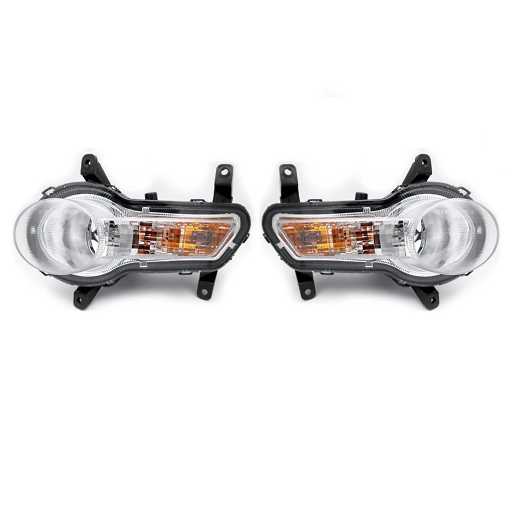 

1Pair Car Front Bumper Fog Lights Assembly Driving Lamp Foglight with Bulb for Great Wall Hover Haval H5 European