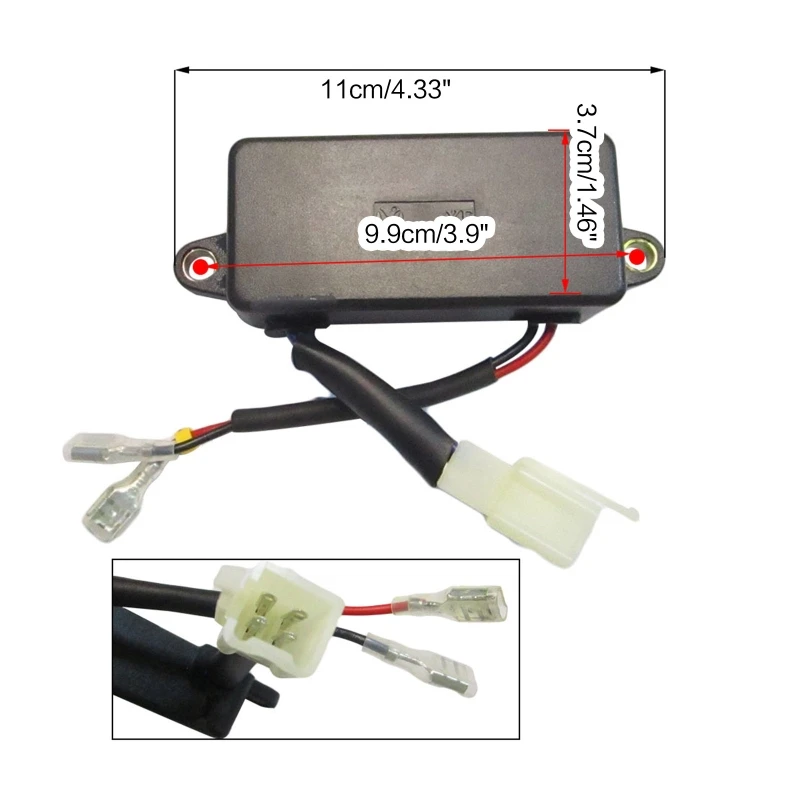 A70F 전압 조정기 정류기 2KW-3KW 168/170F 가솔린 발전기 용 단상 AVR 고효율 발전기 조정기
