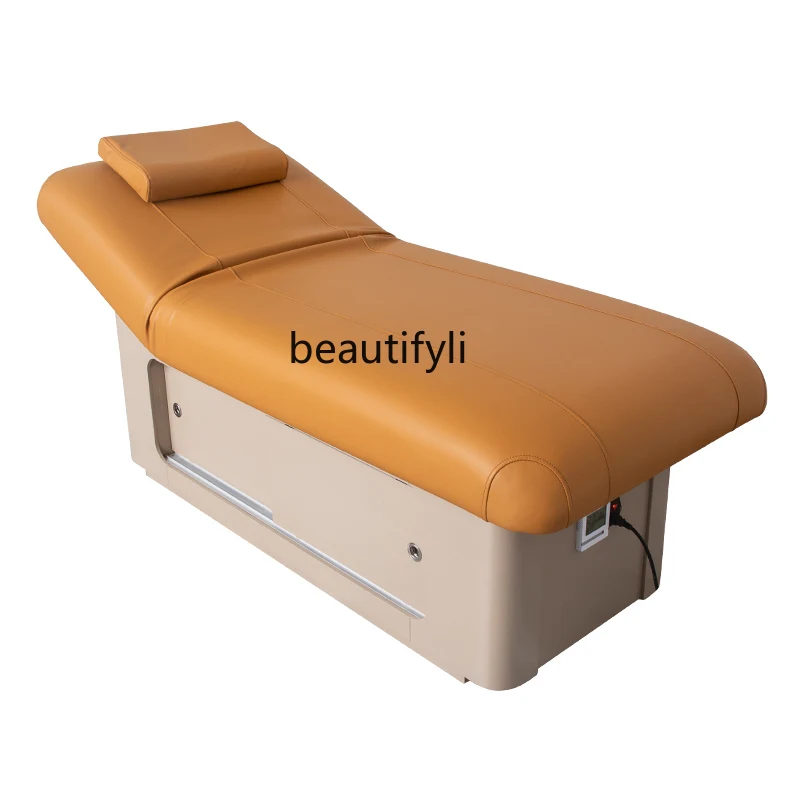 Electric Beauty Bed Music Pulse Vibration Massage Couch Relaxation Immersive VIP Beauty Lifting Heating Medical Beauty Spa