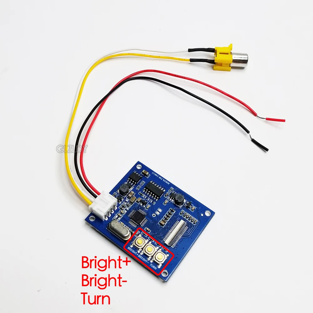 2.8 inch lcd display module kit NTSC/PAL automatic switch 960x240 4:3 auto switch RCA AV for doorbell Car Display CCTV Car Video