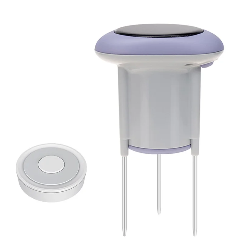 -A96Z Tuya 스마트 지그비 토양 센서 게이트웨이 심기 온도 습도 측정기가있는 태양열 온도 습도 토양 테스터