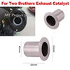 Universal Motorcycle Muffler Escape Metal DB Killer Removable Motorbike Reduce Noise Slip On For Two Brothers Exhaust Silencer