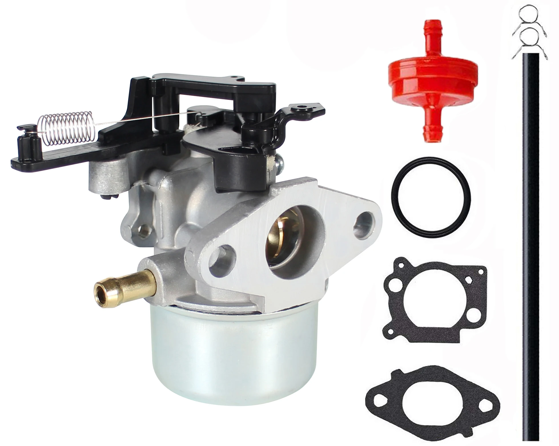 Carburetor for Briggs & Stratton 875 Exi 190CC TroyBilt 8.5hp 8.75hp 796608 Carb fuel gas tank mower carburetor carb for briggs