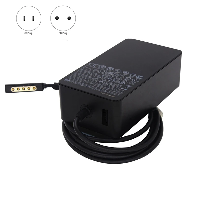 12V 3.6A 45W Charger Power Adapter For Surface Pro 1 Pro 2 RT Windows 8 1601 1536 1514
