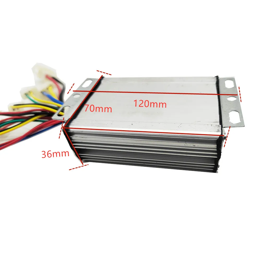 Elektrofahrrad-/Roller-/Fahrrad-E-Bike-Bürsten-Gleichstrommotor-Controller 24V 36V 48V 250W 350W 500W 1000W – Detail 12