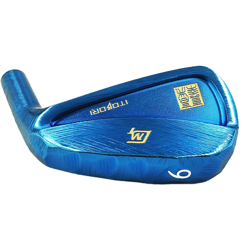 Itobori 2023 MT Golf Iron Head Blue Carbon Steel Iron with full