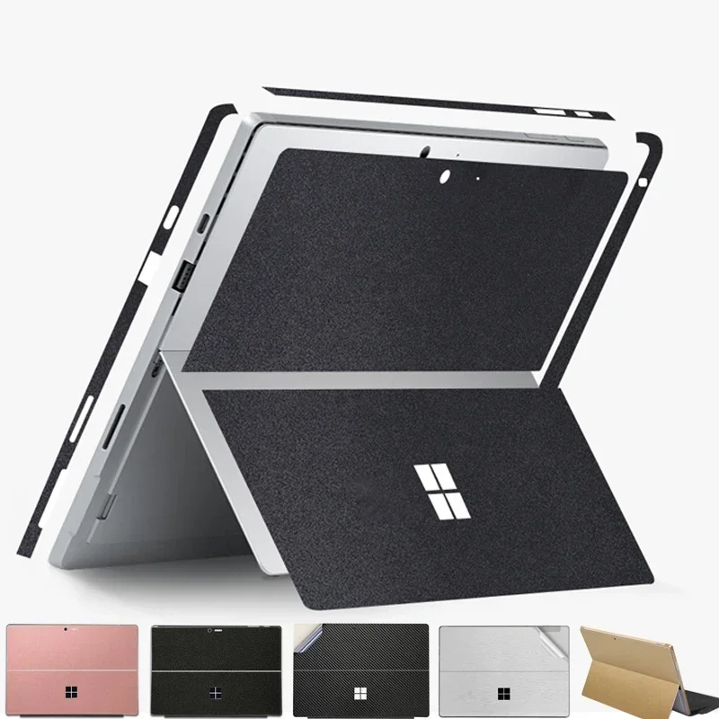 Pegatina de vinilo sin residuos para Microsoft Pad Surface Pro 8/7/6/5/4/3 Surface Pro X, cubierta trasera, calcomanía de cuerpo completo, Protector de piel