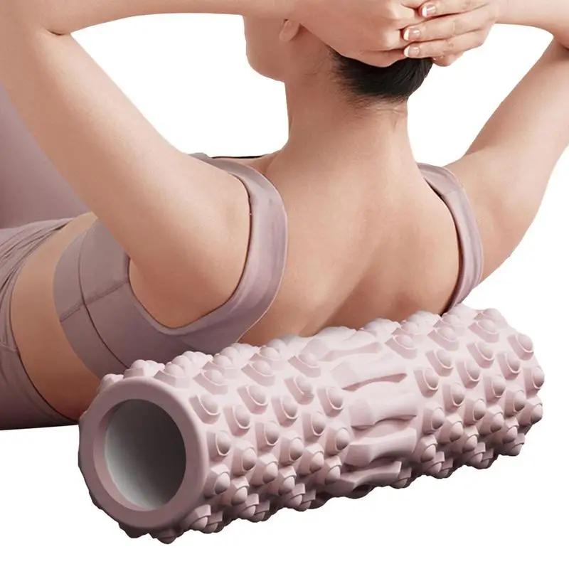 

Ролик для тела для мышц, ролик для глубоких тканей средней плотности EVA, ролик для тренировок, ролик для глубоких тканей, массажный ролик для растяжки, упражнений, йоги