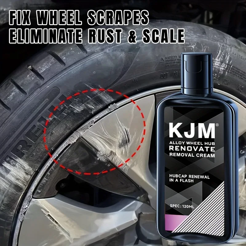 Universal Wheel Repair Kit Aluminum wheel mark remover rust cream and rust inhibitor Wheel care enamel