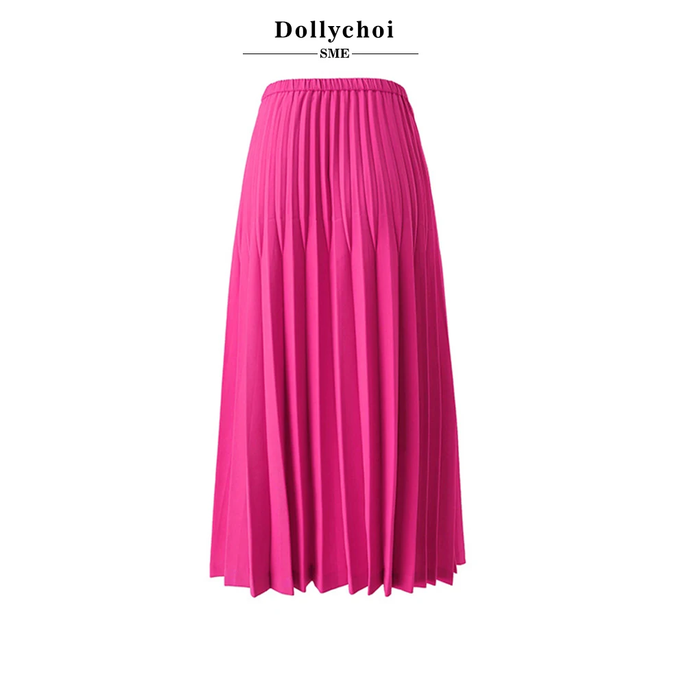 

Waistband pleated skirt, pleated technology, new style in spring and summer, fashionable, exquisite and elegant women's clothing