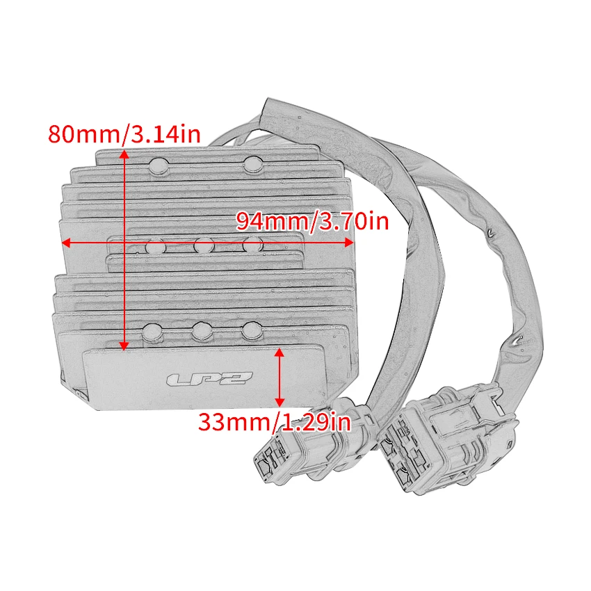 Motorrad Spannungs regler Gleich richter für aeon atv cobra 31600215 s cobra (vergaser) Cross land 350rx ab oem:-000 Teile – Detail 10