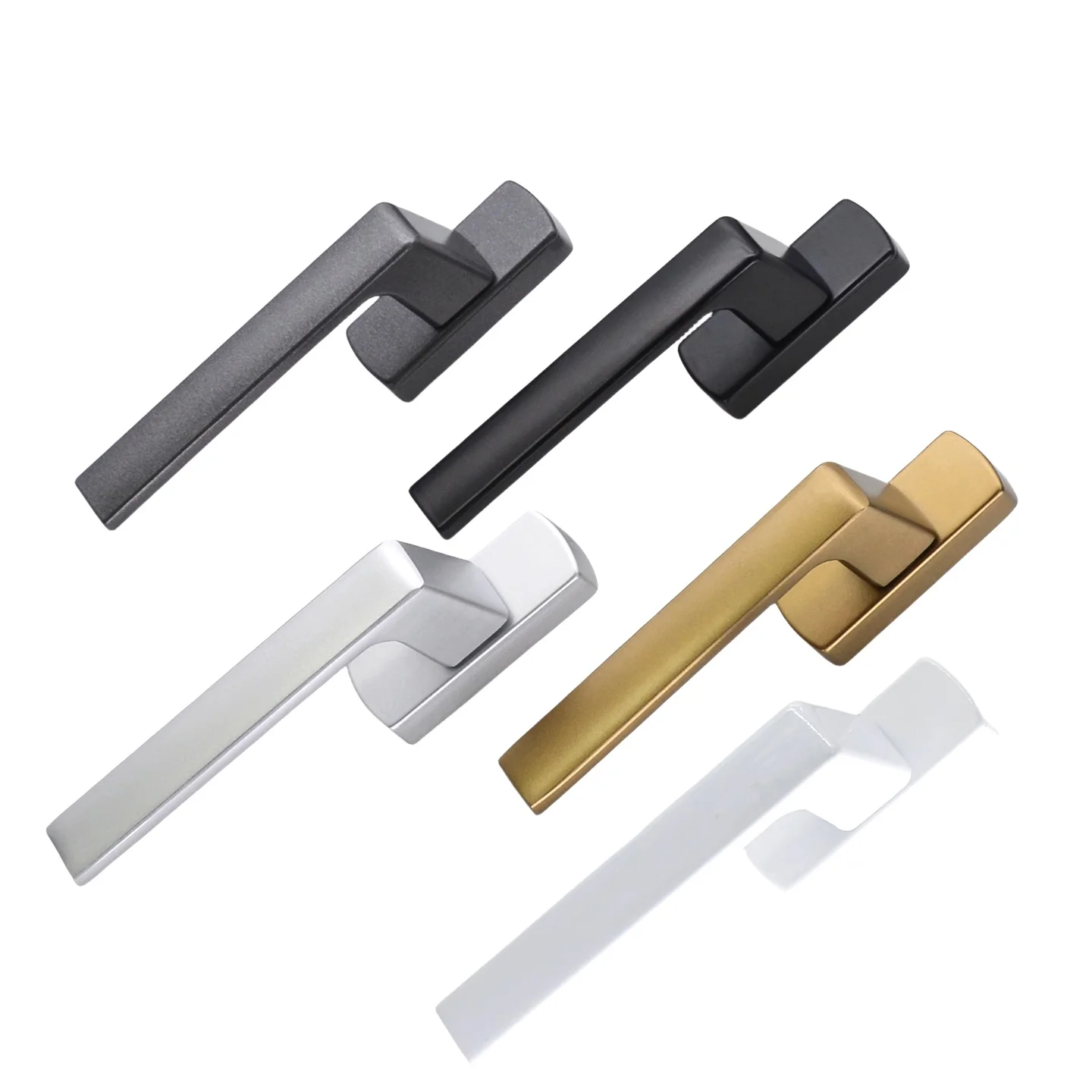 Aluminum alloy door and window handle system door and window accessories straight handle straight source safe durable