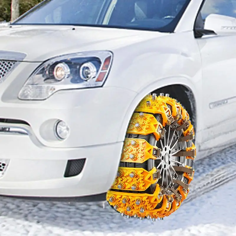 

Anti-Skid Snow Chains Car Winter Tire Wheels Chain Heavy Duty Tire Snow Chains Traction Mud Chains Universal Tool for SUV Car