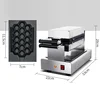 1400W Electricity Kitchen Home Small Waffle Mold Honeycomb Shaped Non-stick Waffle Mould Bakeware 5
