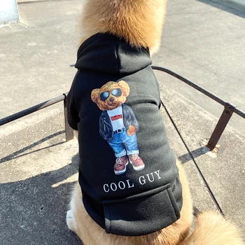 Sweat à capuche pour chiens Cool Guy - 2025 - Doglovedesign : Vêtement et accessoires pour chiens