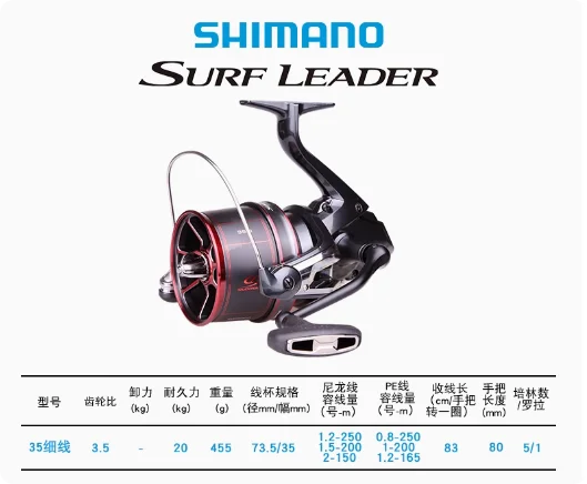 シマノ　SURF LEADER CI4+ 35 Surfleader_CI4_1250x1250px_V1.png