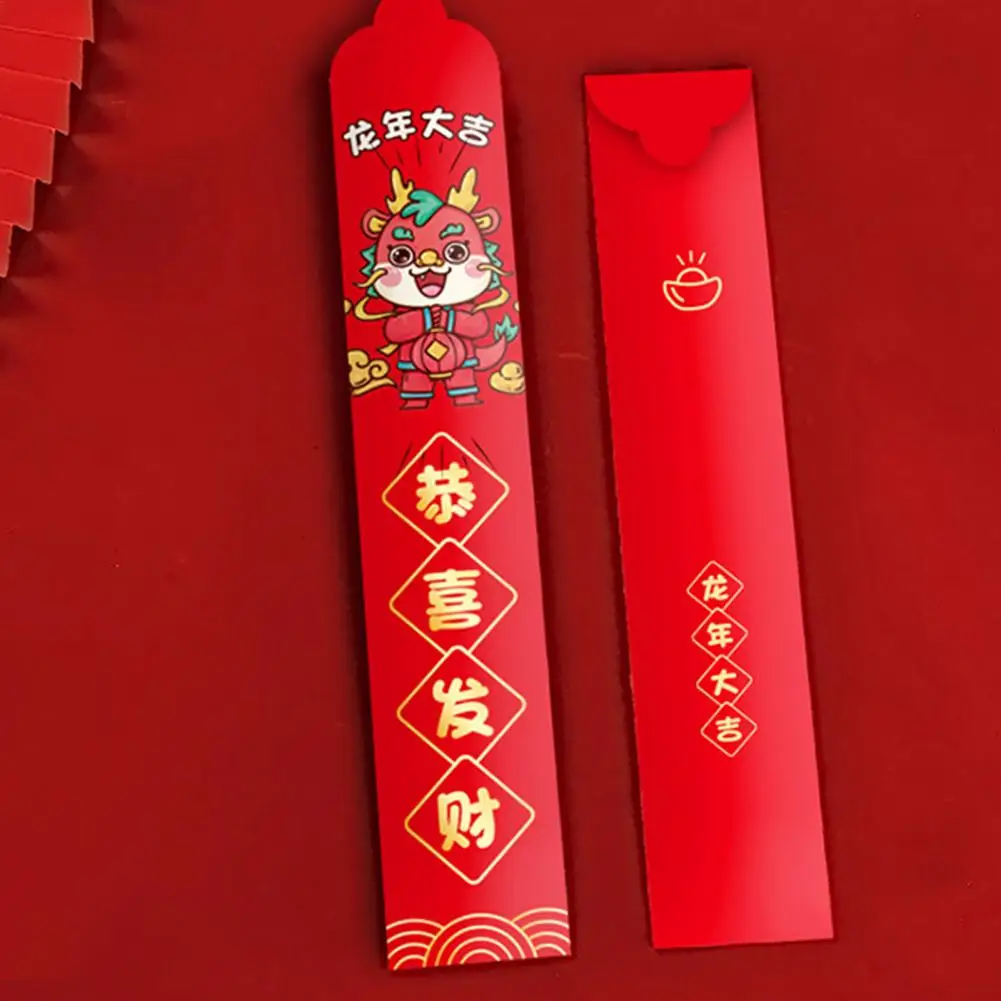 

Lucky Draw Envelope Dragon Year Envelope Set 12 Lucky Draw Lots for 2024 Chinese New Year Spring Festival Year of Dragon Packet