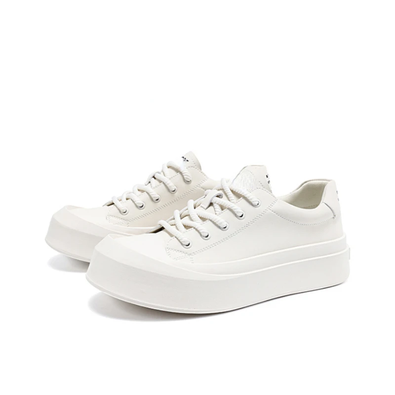 

Men's Platform Shoes Summer/Spring Sports White Shoes Comfortable Breathable Outdoor Casual Shoes Daily Increase Board Shoes Man