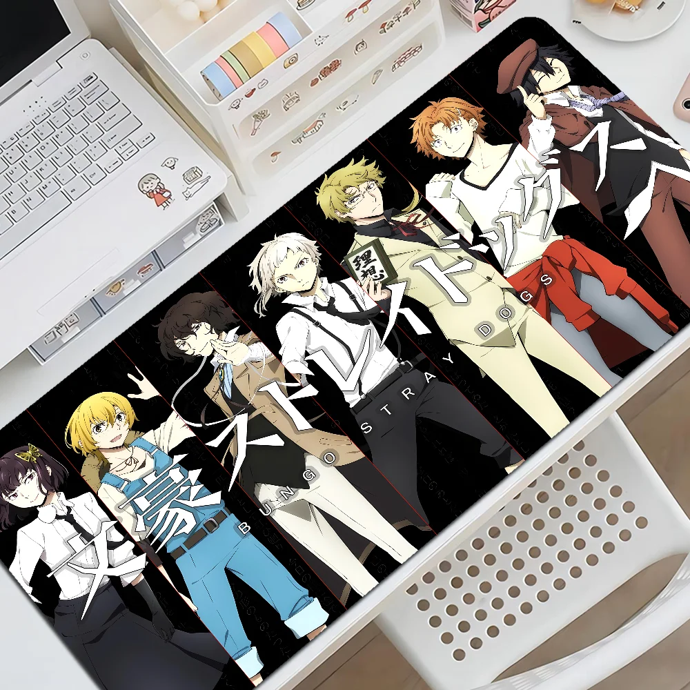 Bungo Stray Dogs Anti-Slip Table Mat Student Mousepad Gamer Computer Keyboard Pad Games Pad for PC Mouse Carpet 4