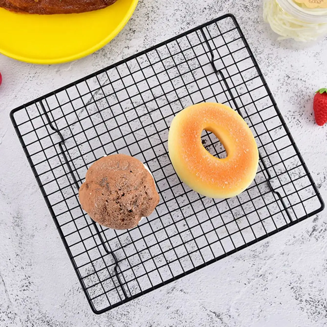 Carbon Steel High Nonstick Cake Cooling Rack