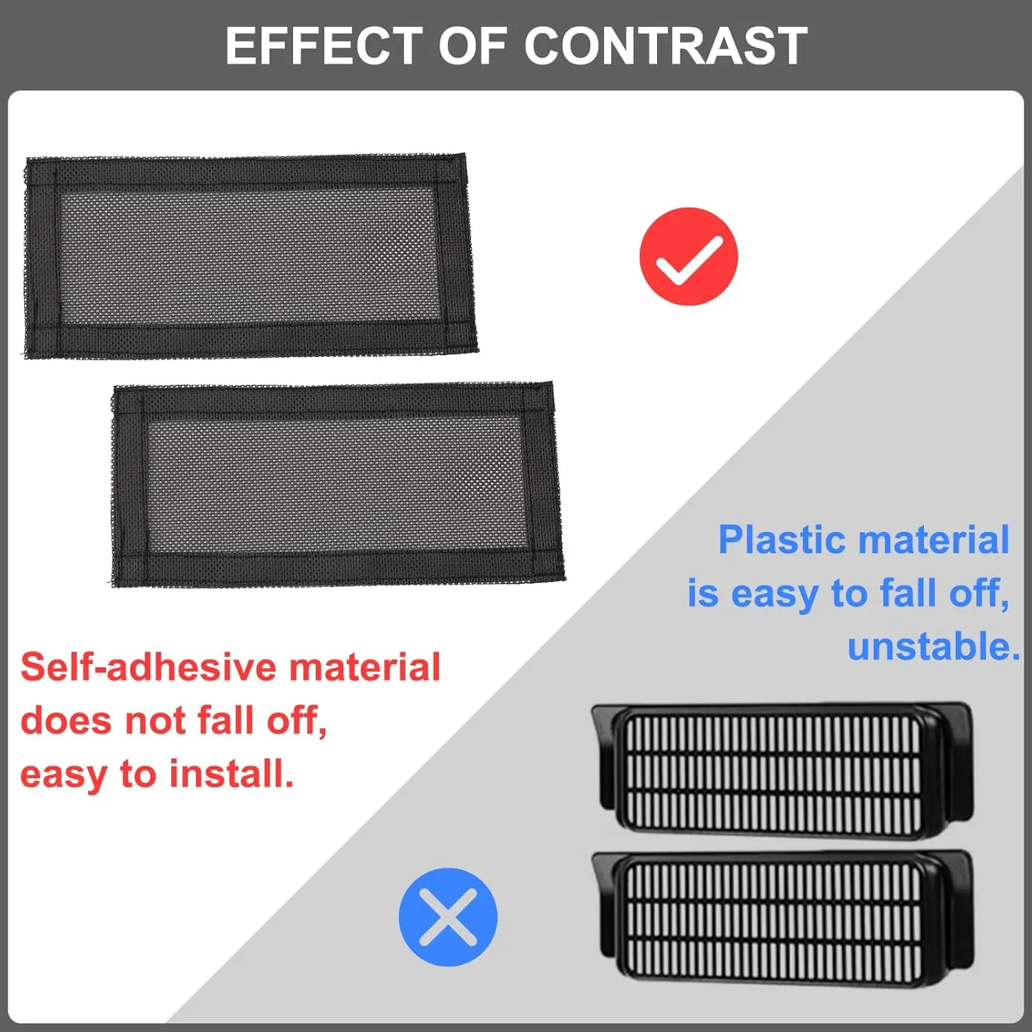 Air Vents Cover 2 Pcs For Tesla Model Y 3 Highland Under Seat Outlet Protector