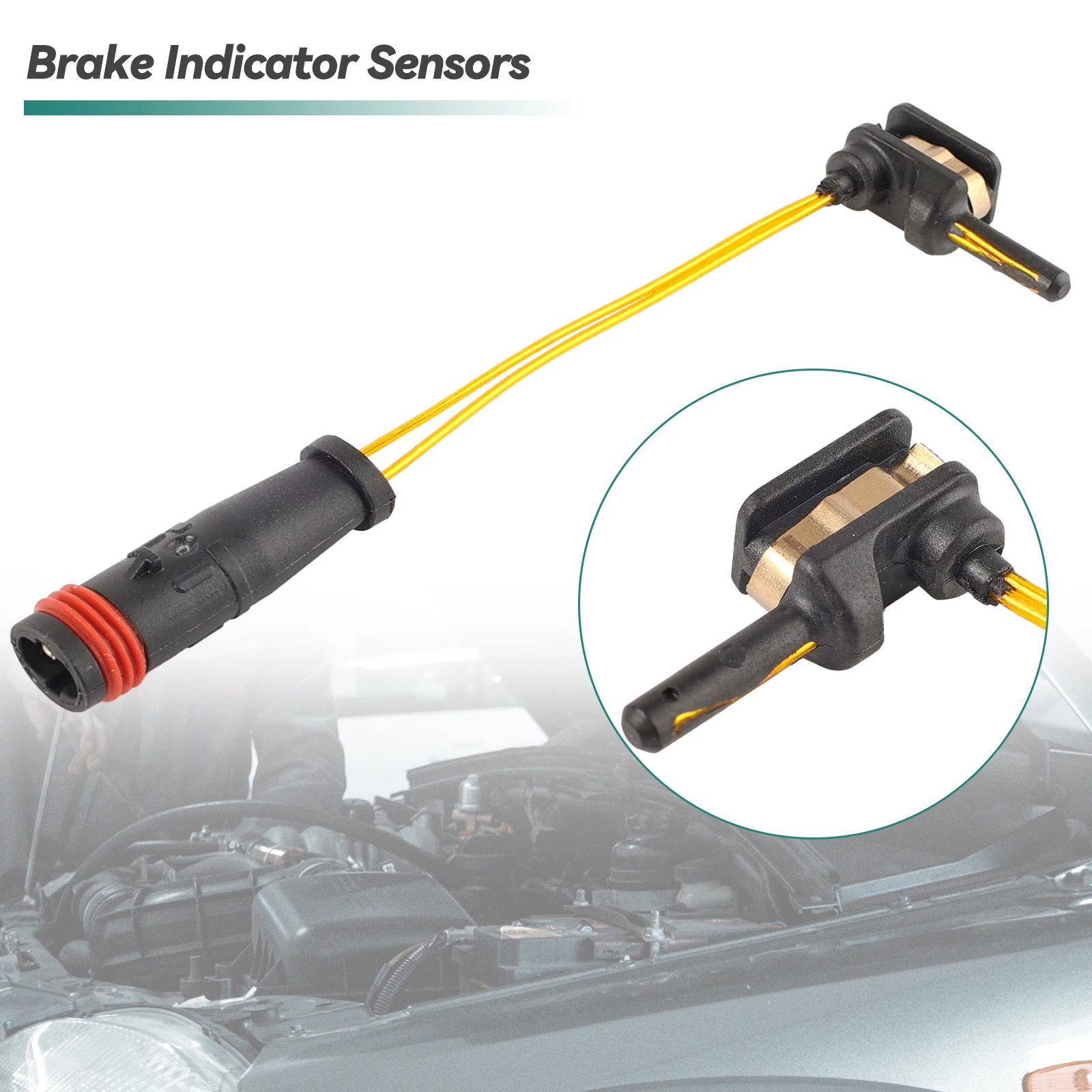 A2115401717 Front/Rear Brake Pad Sensor 2/4 PCS For Mercedes Benz W203 W220 W211 W221 W204 W212 R230 CL600 SL500 C350 E320 GL350