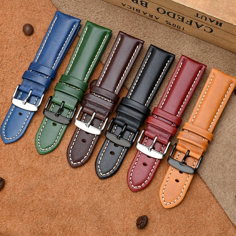 Per Omega Joint Moon Co Branded Vintage Cinturino In Vera Pelle Bracciale Da Uomo Con Cinturino Retrò Planet Da Donna 20Mm