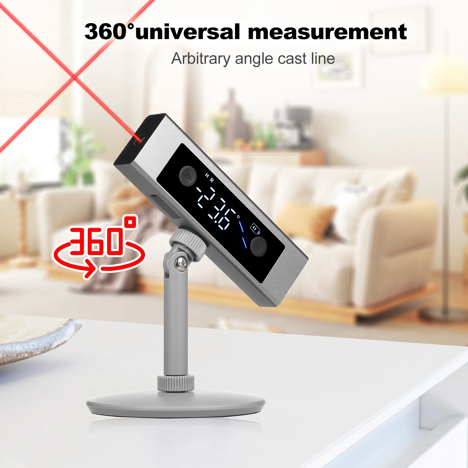 Digital Angle Finder Rechargable Digital Angle Gauge Multifunctional Measuring Device Wood Working Tools Laser Level digital angle protractor,carpenter measuring tool,angle measuring tool