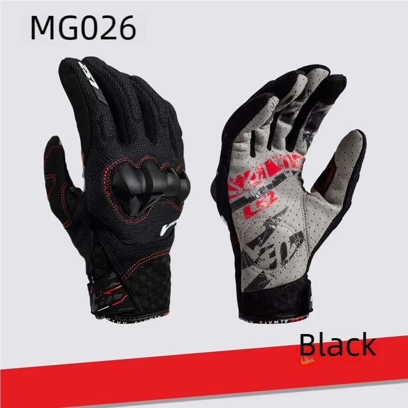 Ls2 Mg026 Guanti Moto Ls2 Primavera Estate Guantes Traspiranti Touch Screen Moto Luvas Certificazione Ce