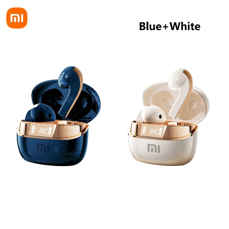 thumbnail image 1 of Auriculares inalámbricos XIAOMI Q13 TWS con Bluetooth 5,4, cancelación de ruido ENC, control táctil, pantalla digital, 1 of 5