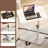 Adjustable Height Rotating Side Table Multi-Functional Lightweight Sofa Side Table Coffee Tea Tables Living Room Movable Desk 3