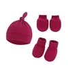 Baby Soft Cotton Gloves Foot Covers Set Anti Scratching Mittens Socks Face for Protection Gloves for Newborn Inf 3