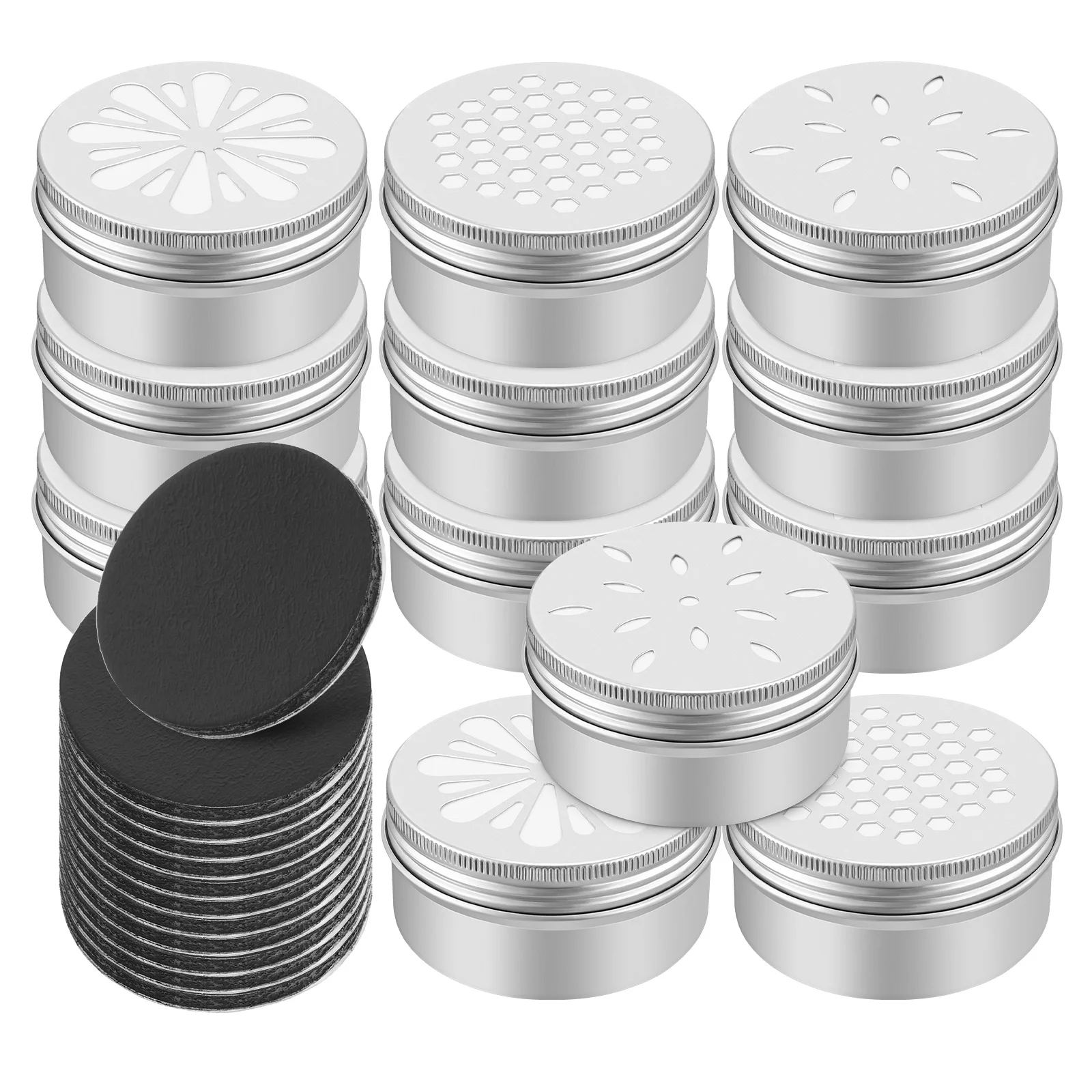 Dog Scent Work Containers Training Aroma Cases Scent Training Kit Training Scent Tins Metal Storage Cans Pet Scent Training