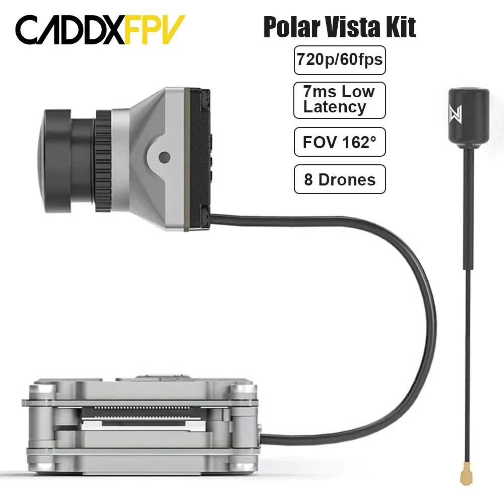 CADDX 폴라 비스타 키트 스타라이트 디지털 FPV HD 카메라 시스템, FPV RC 드론용