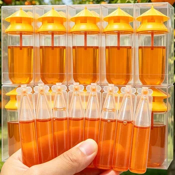Trappole per Mosche della Frutta in Bottiglia con Attrattivi Liquidi, Efficaci per Mosche della Frutta, Mosche Domestiche, Controllo Parassiti in Giardino e Frutteto, Catturatori di Insetti