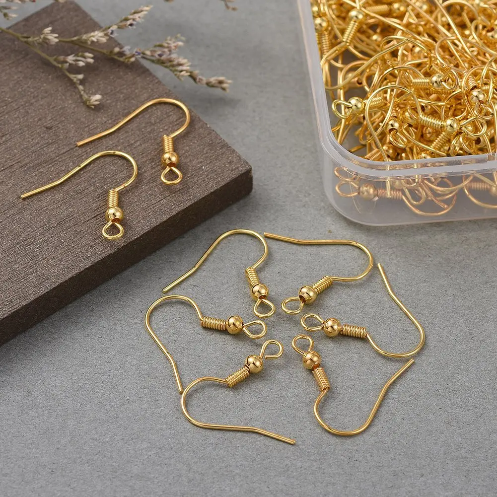 New product earrings ear jewelry accessories horse buckle open ring ear hook boxed diy earrings handmade materials