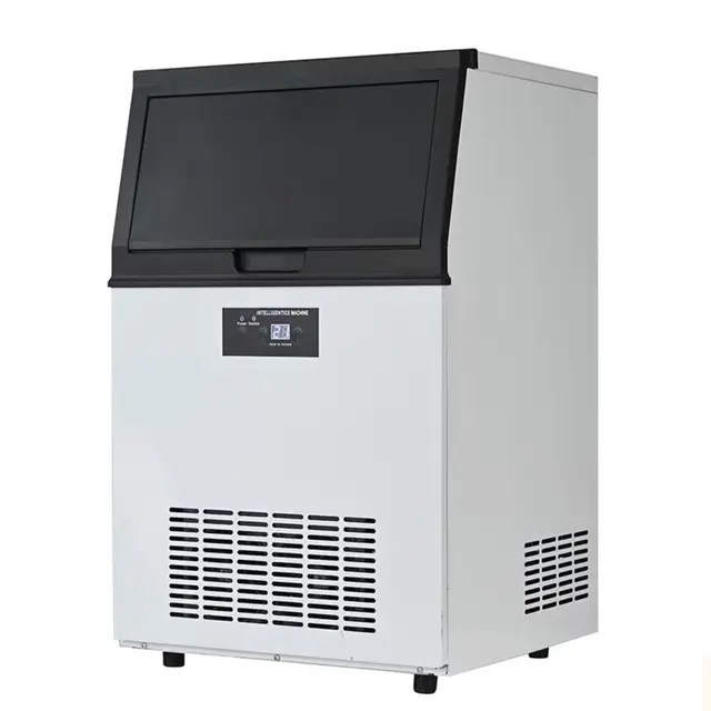Machine à glaçons en cubes SIHAO commerciale 60 kg/24 h, 40 glaçons par cycle, équipement de fabrication de glaçons pour les entreprises de restauration et les magasins 1