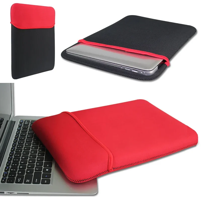 Manicotto del sacchetto del computer portatile 11/12/13/14/15/15.6/17 pollici Custodia protettiva per MacBook Air Pro 2022 HUAWEI Xiaomi HP Notebook Computer Case - immagine 3