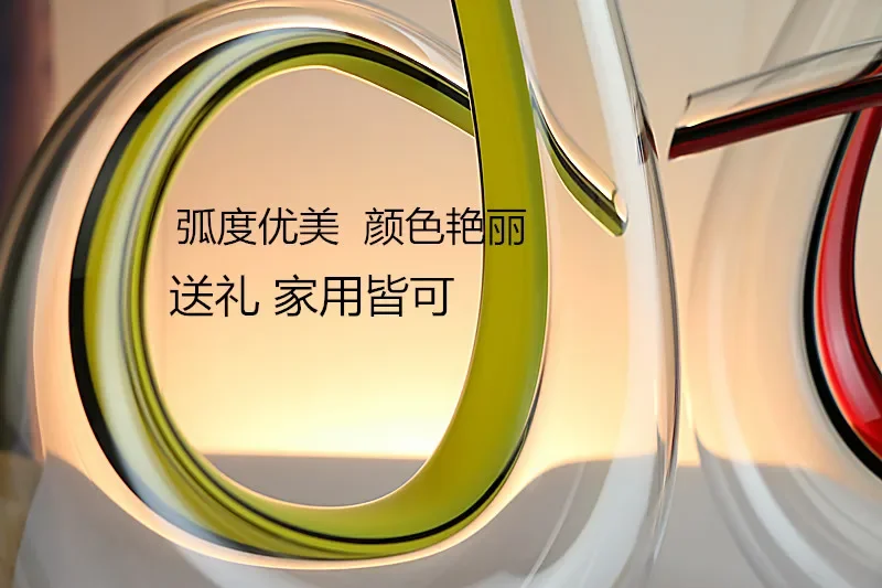 Description Picture 4 of itemEuropean-style Household Transparent Wine Dispenser Crystal Glass Decanter Jug Party Set Holiday Gift