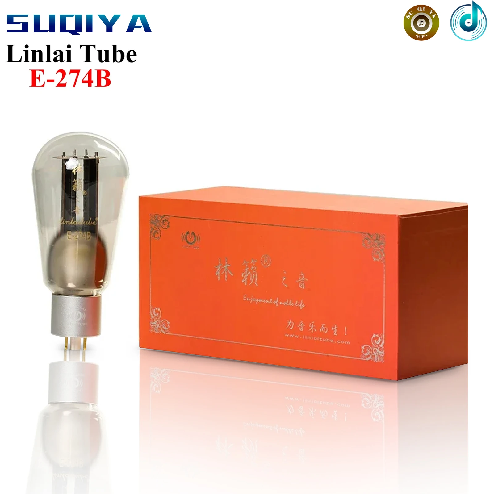 

Linlai Tube E-274B Replace WE274B 5U4G 274B 5Z3P 5AR4 GZ34 5R4G Rectifier Tube for Vacuum Tube Amplifier HIFI Amplifier Diy