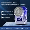Portable Shaver Mens Razor Car Razor Mini Pocket Shavers Electric Usb Rechargeable Waterproof Razor Travel Onboard Dry Wet Shave 1